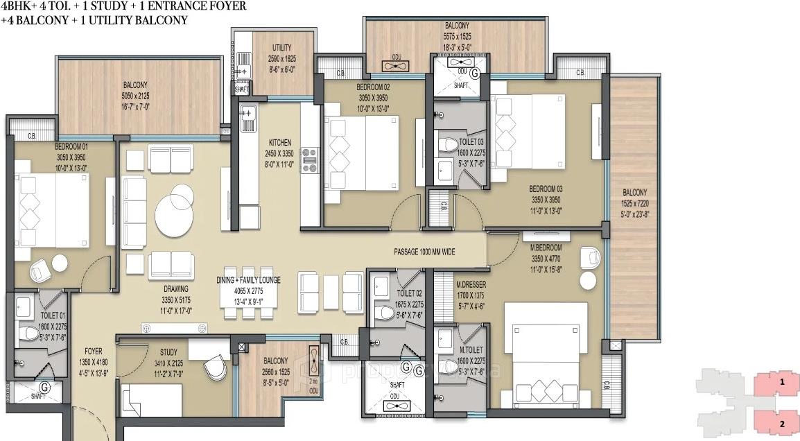 Floor Plan-A