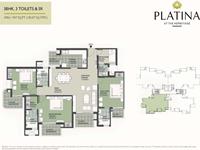 3BHK - 1947 Sq. Ft.