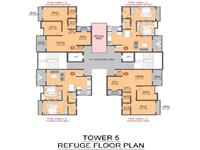 Tower-5 Refuge Floor Plan