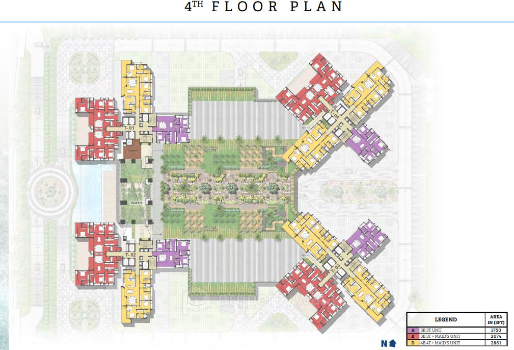 Typical Floor Plan D