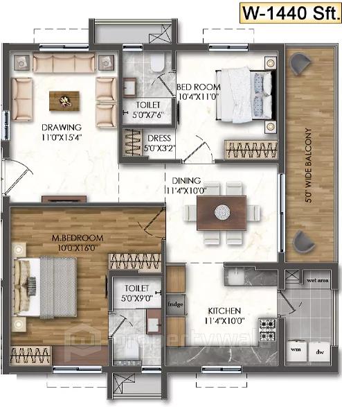 Floor Plan-A