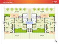 Type F First Floor Plan