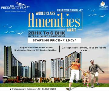 2 Bedroom Apartment for sale in Indirapuram, Ghaziabad