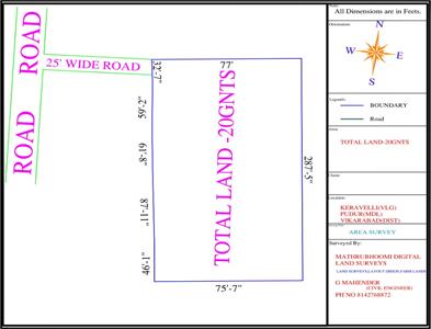 Residential Land for sale in Vikarabad, Ranga Reddy