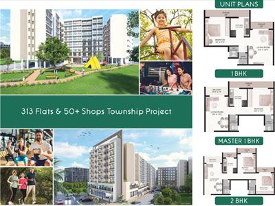 1 Bedroom Apartment for sale in Vangani, Thane