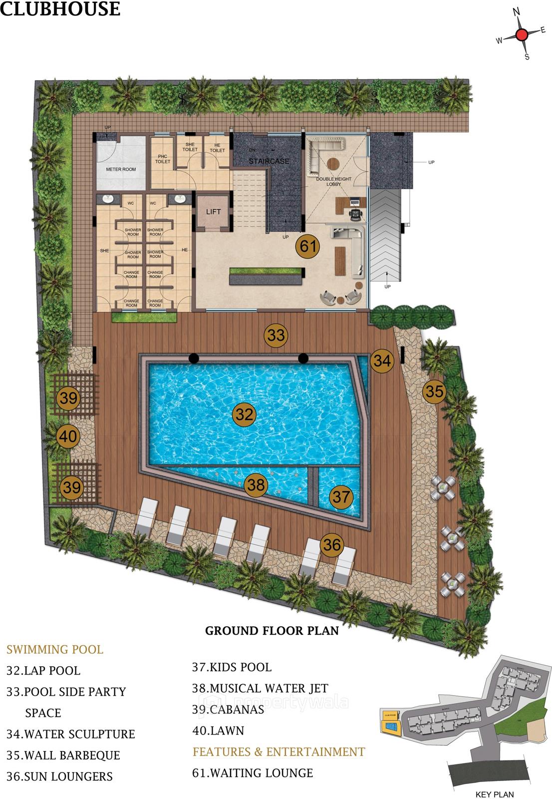Clubhouse Floor Plan