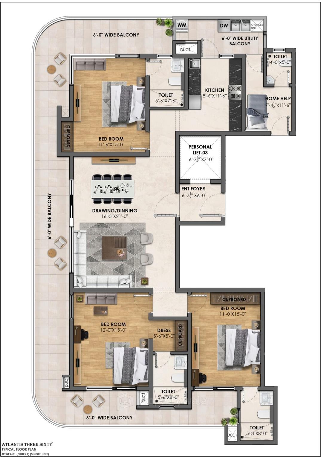 Floor Plan-B