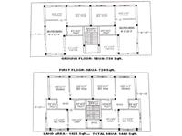 Ground & First Floor Plan - 1440 Sq. Ft.