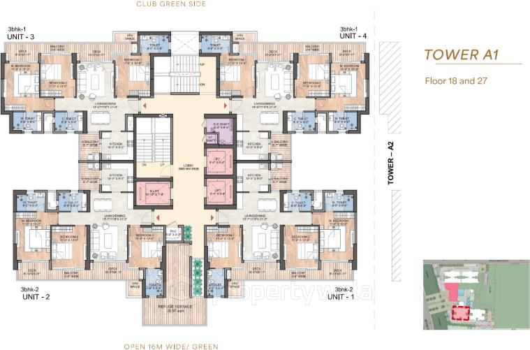 Typical Floor Plan B