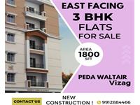 3 Bedroom Apartment / Flat for sale in Pedawaltair, Visakhapatnam