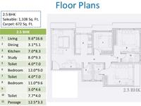Floor Plan-2.5BHK