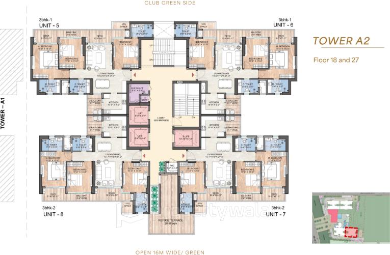 Typical Floor Plan C