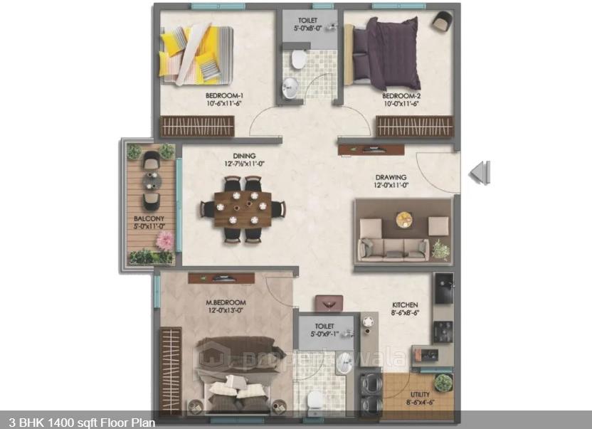Floor Plan-A