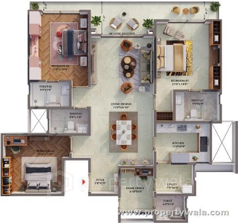 Floor Plan-A