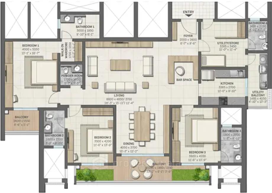 Floor Plan-A