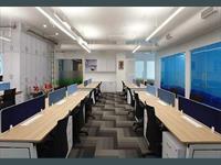 20 Seater, 1 cabin Newly well furnished commercial office space on lease at Vijay Nagar, Indore.