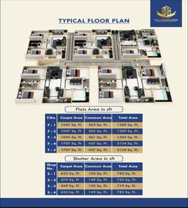 2 Bedroom Apartment for sale in Alkapur Township, Hyderabad