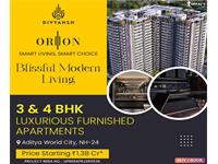 Luxury 3 BHK Apartments | Divyansh Orion Homes | NH24, Ghaziabad