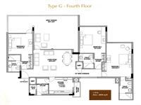Floor Plan- Fourth Floor Type- G