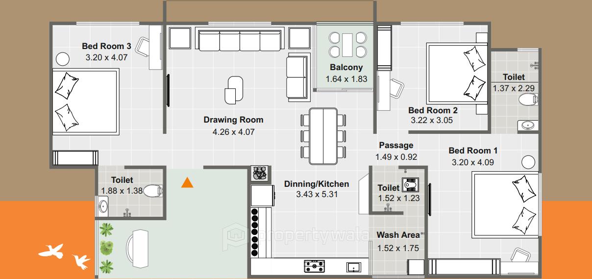 Floor Plan-A