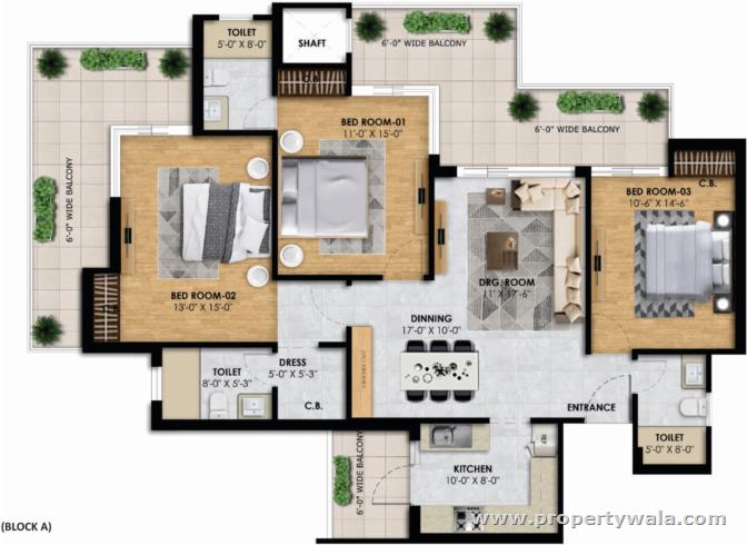 Floor Plan-A