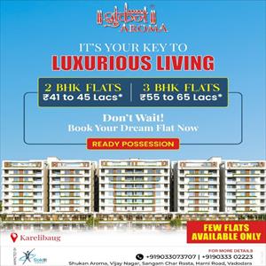 3 Bedroom Apartment for sale in Kareli bagh, Vadodara