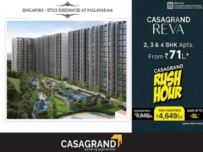 4 Bedroom Apartment for sale in Casagrand Reva, Pammal, Chennai