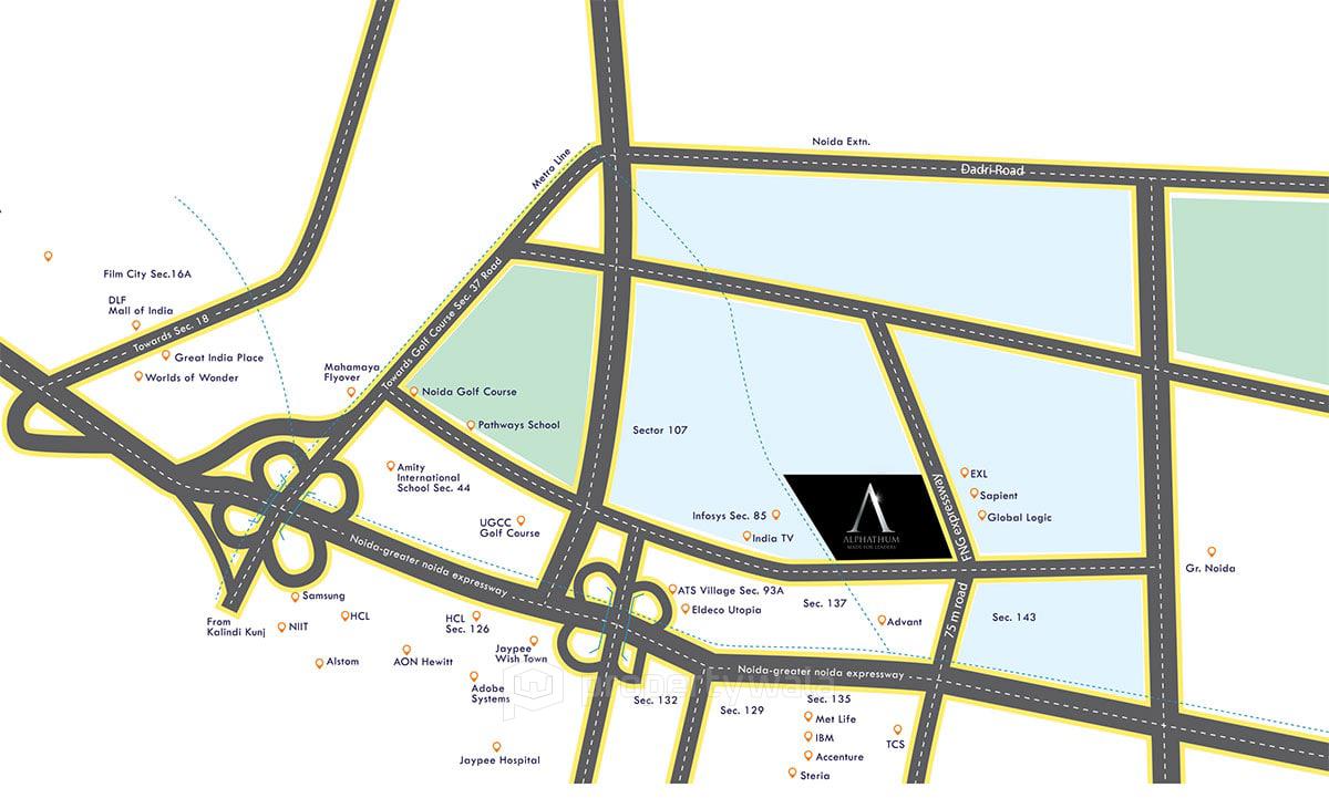 Project - Location Map