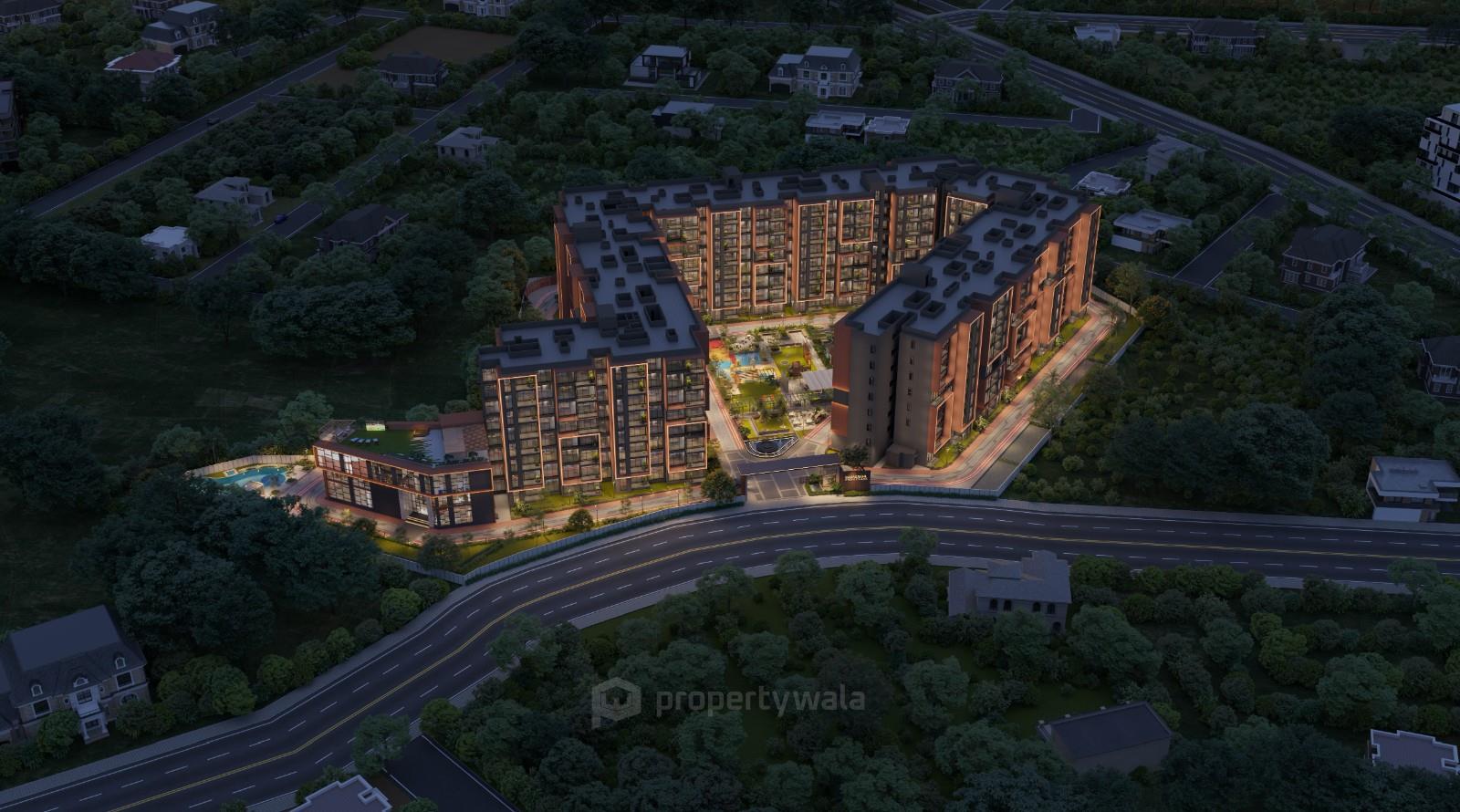 Aerial Night view