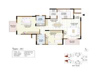 Type-A1 Floor Plan