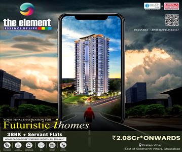 3 Bedroom Apartment for sale in Pratap Vihar, Ghaziabad