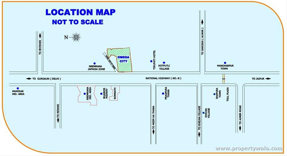 Omega City - NH-8, Jaipur - Apartment / Flat Project ...