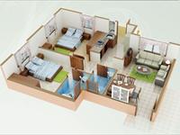 2BHK - Wing D Isolates View