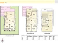 Ground, First & Terrace Floor Plan - C