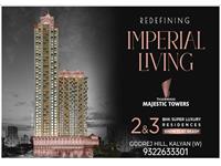 2 bhk sale in 35 storey High-rise Apartment in Kalyan Smart city, near Mumbai