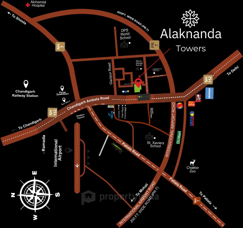 Project - Location Map