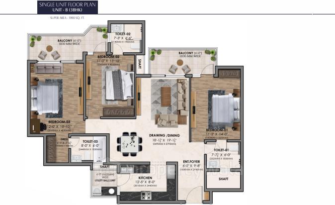 Floor Plan B