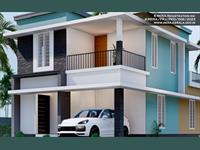 4.75Cent land area/ 3BHK House For Sale In Palakkad Town