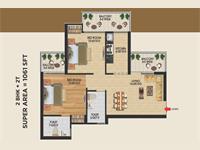 2 Bedroom Apartment / Flat for sale in Tech Zone 4, Greater Noida