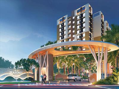 3 Bedroom Apartment for sale in Realmark Seasonss, Joka, Kolkata