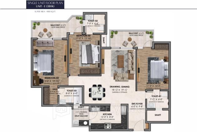 Floor Plan E
