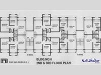 2nd & 3rd Floor Plan Building No 6
