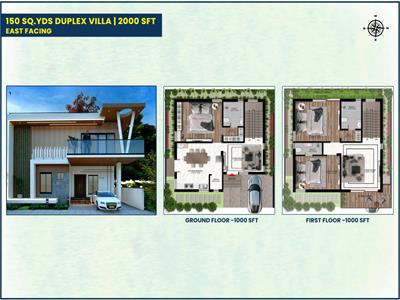 3 Bedroom Independent House for sale in Red Hills, Chennai