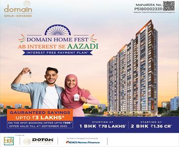 1 Bedroom Apartment for sale in Dotom Desire, Govandi, Mumbai