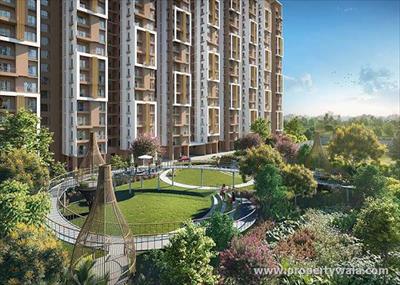 3BHK for sale in Merlin Avana, Purba Barisha, Kolkata