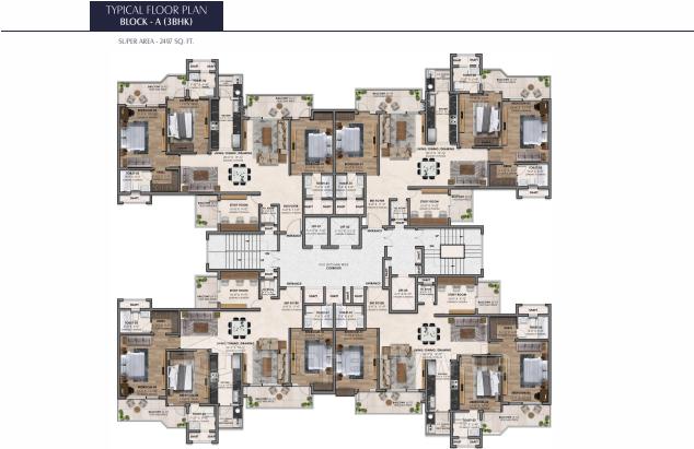 Typical Floor Plan A