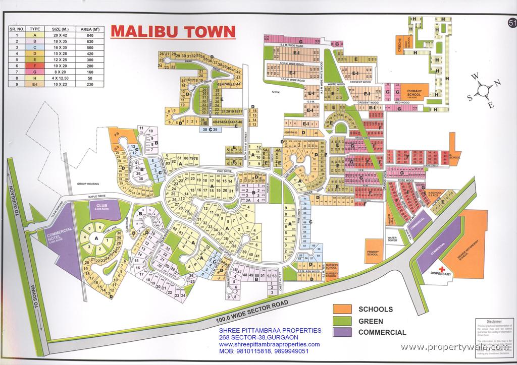 Malibu Towne Sohna Road Gurgaon Apartment Flat Project   J919105121.site Plan.66168l 