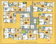 A - BLOCK Typical Floor Plan