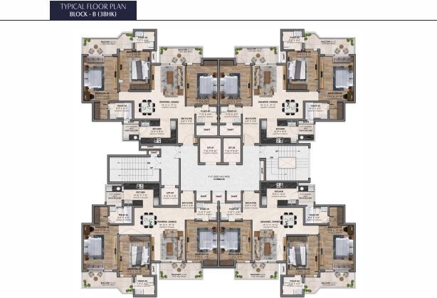 Typical Floor Plan B
