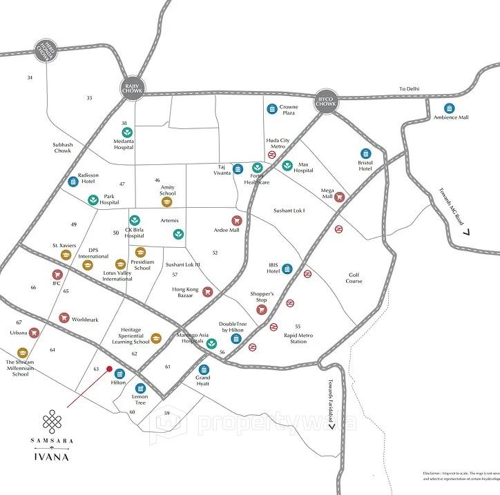 Project - Location Map